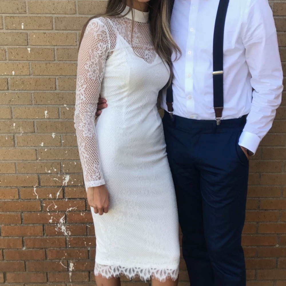 White dress